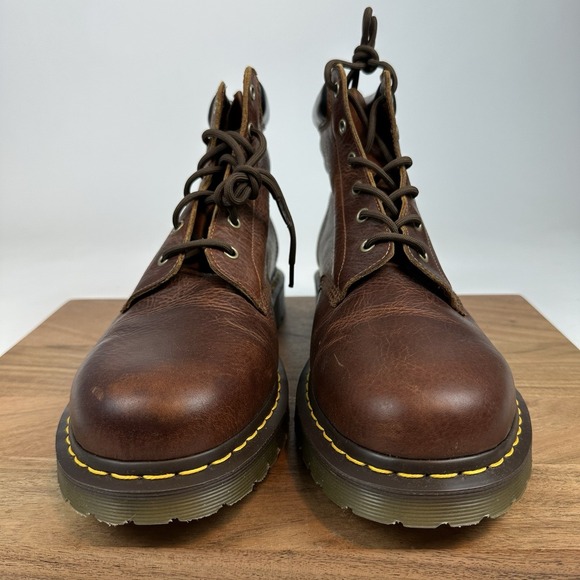 New Mens Dr Marten Saxon 939 Tan Boot Casual Combat‎ Boots Size 14 M main image 6
